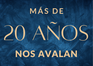 Mas de 20 años nos avalan